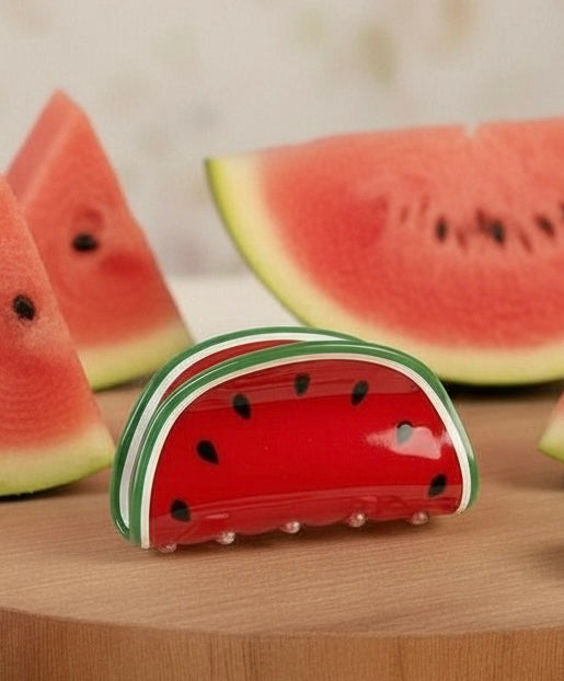 Hair Claw Watermelon
