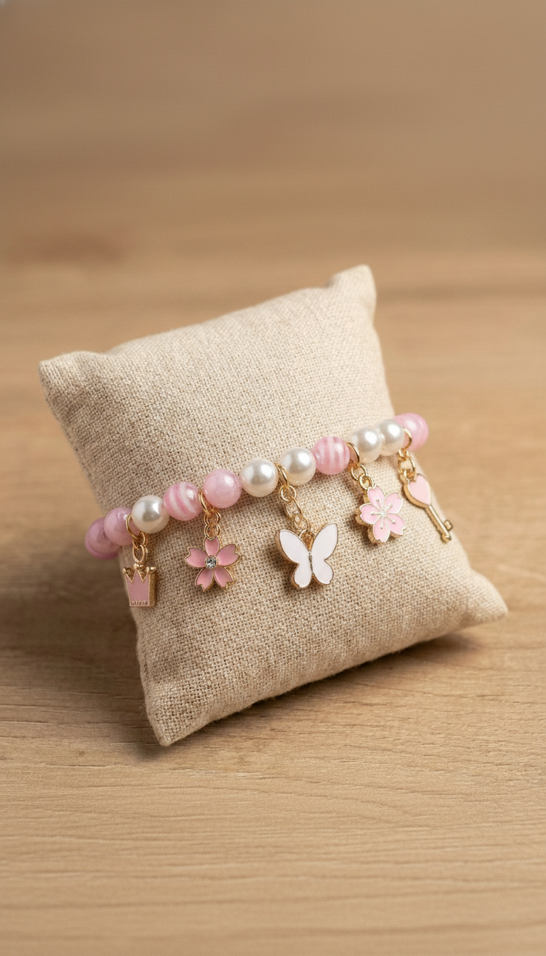 Pearly Bracelet Butterfly