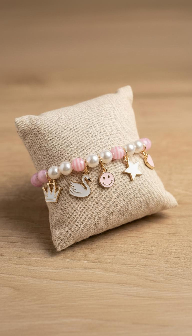 Pearly Bracelet Swan