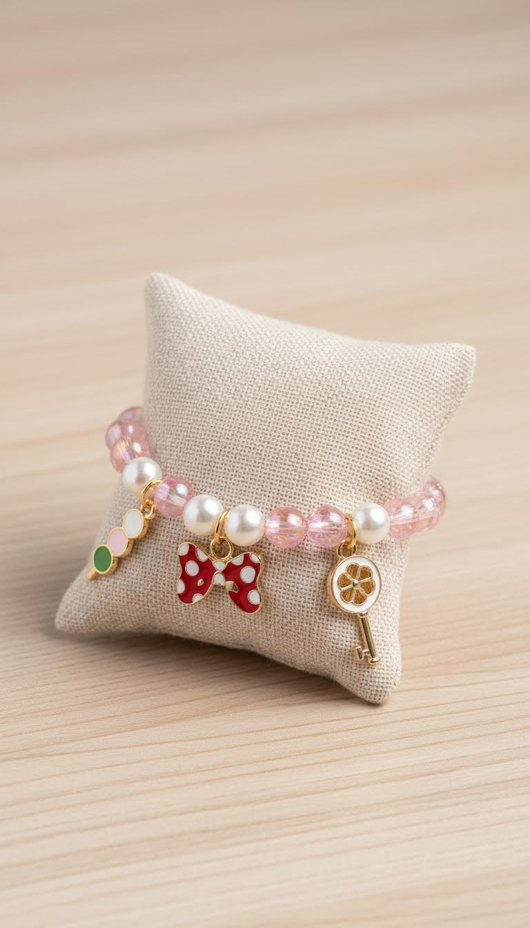 Pearly Bracelet Bow