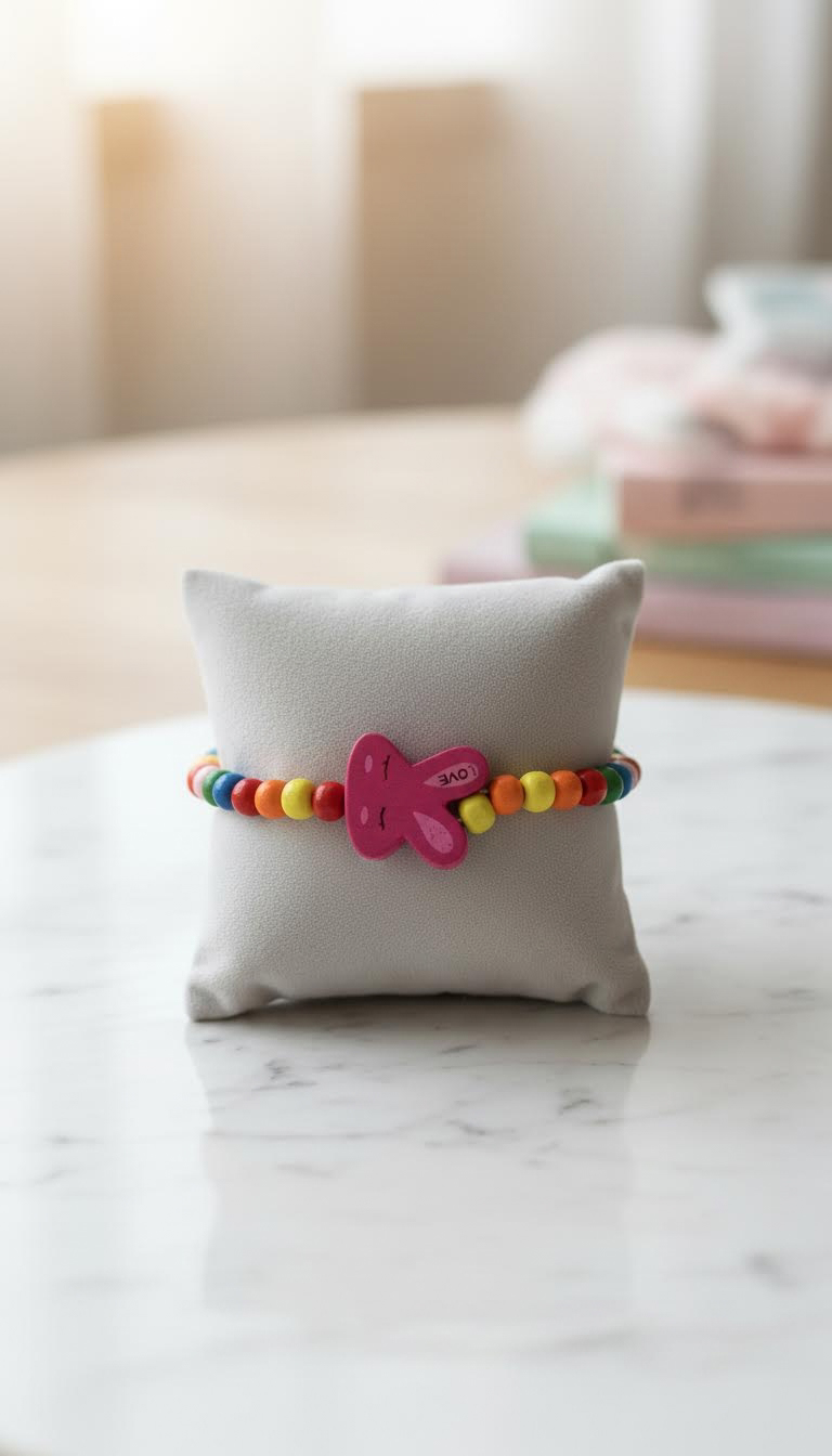 Wooden Bracelet Rabbit
